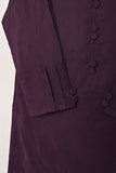 STP-211B-Purple - 2Pc Ready to Wear Cotton Silk Solid Dress