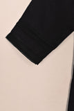 RTW-257-Black - 3Pc Ready to Wear Embroidered Premium Adda Work Organza Dress