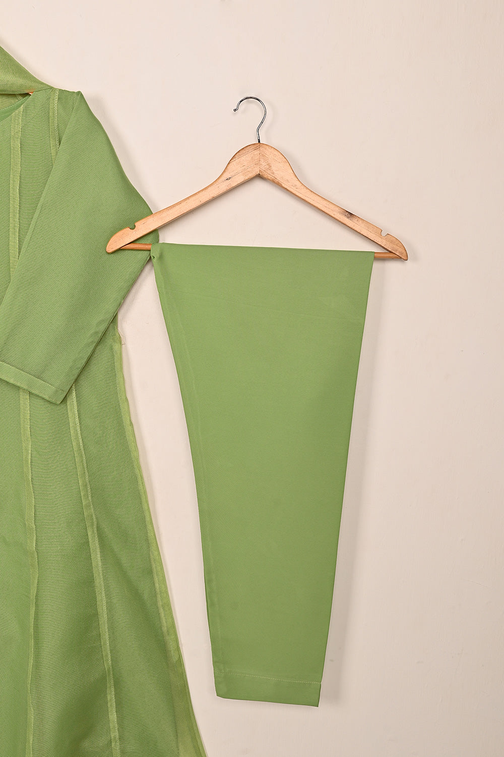 RTW-251-Pista - 3Pc Ready to Wear Javeria Net Frock