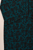 STP-201B-Turquoise - 2Pc Ready to Wear Printed Co-Ord Dress