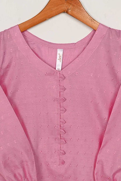 STP-160A-Pink - 2PC JACQUARD PAPER COTTON STITCHED