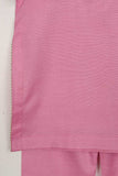 TKF-76-Pink - Kids 3Pc Pc Cotton Dress Pc Cotton Trouser