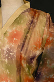 RTW-113-Skin - 3Pc Stitched Organza Dress