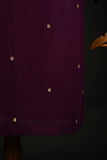 RTW-148-Magenta -  3Pc Stitched Embroidered Adda Work Chiffon Shirt