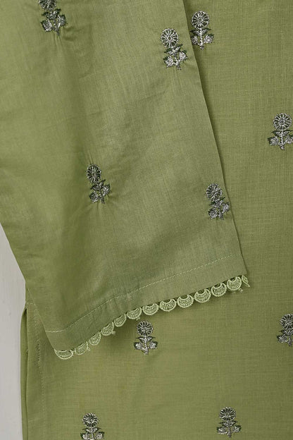 STP-118A-Pista - 2PC COTTON EMBROIDERED STITCHED