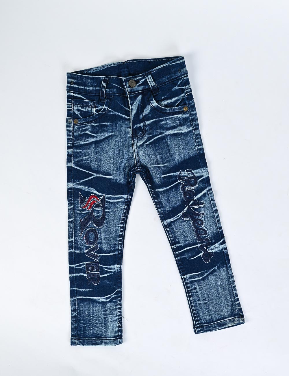 KDJ-02-Blue - Denim Jeans For Kids