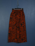 STC-12-Rust - Flapper Cotton Printed Trouser