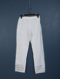 STC-09-White - Super Quality Polyester Cotton Trouser