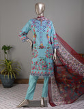 TMY-4A | Un-Stitched Embroidered Lawn Dress