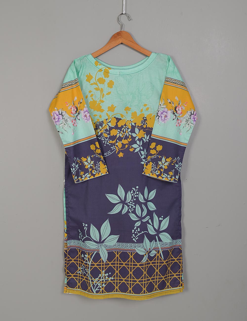 ELT-02 - Digital Lawn Printed Stitched Kurti