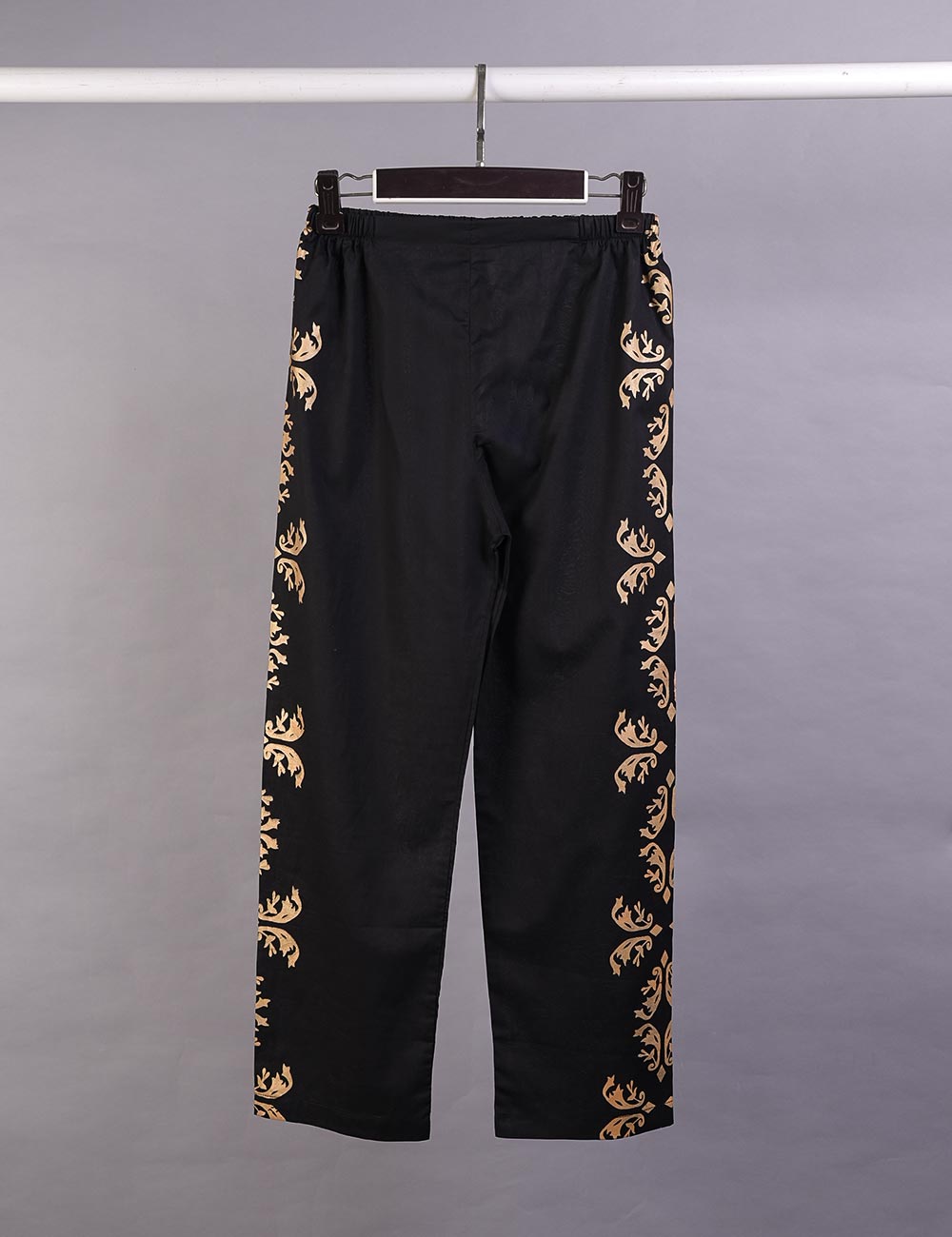 CPT-1C-Black - Cotton Printed Trouser