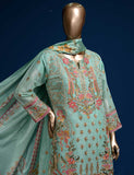 3 Pc Khaddi Lawn Unstitched Embroidered Dress (TP-11)