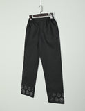 STC-07B-Black - Super Quality Polyester Cotton Trouser