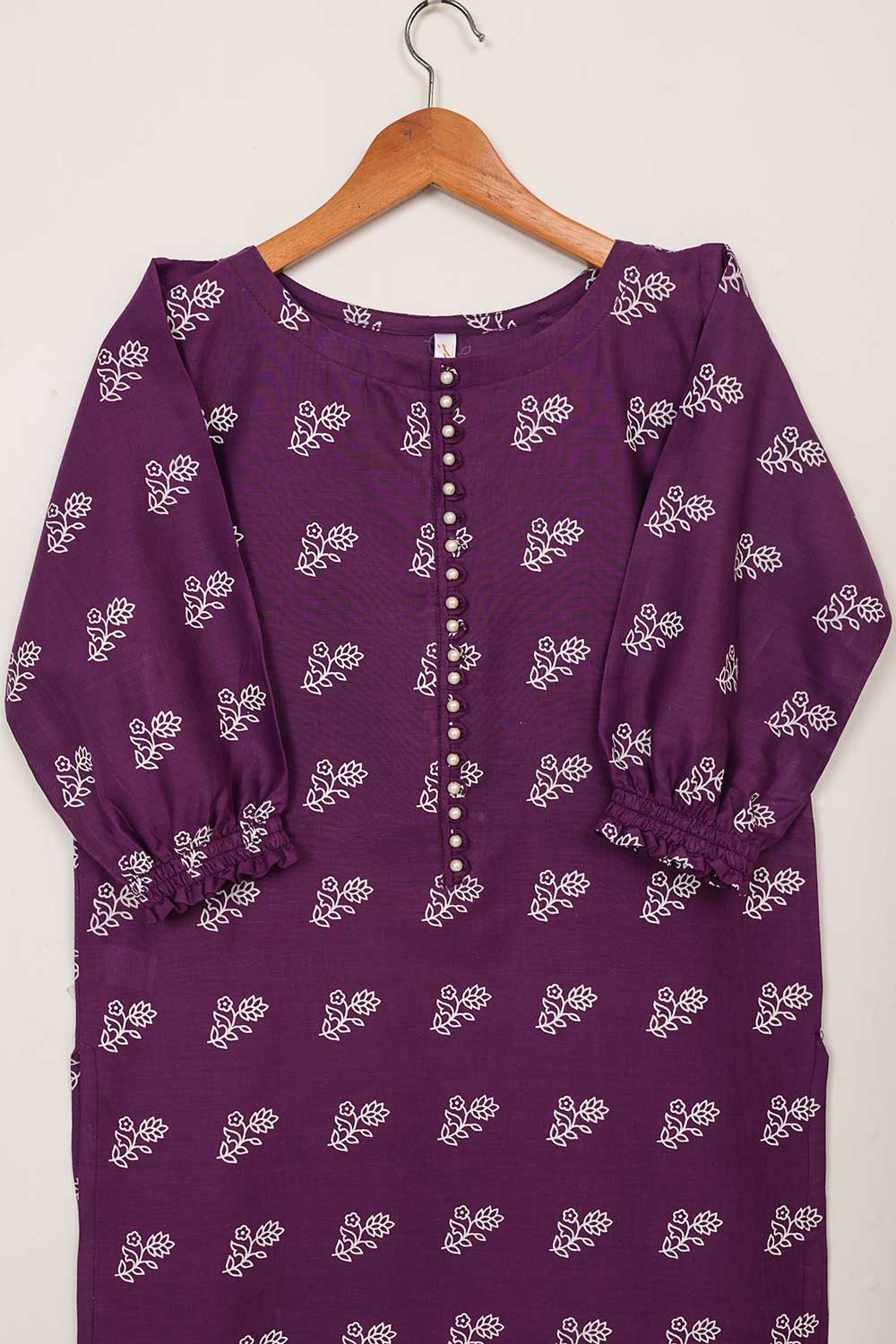 STP-036A-Purple - 2PC COTTON STITCHED