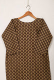 STP-055A-Brown - 2PC COTTON PRINTED STITCHED