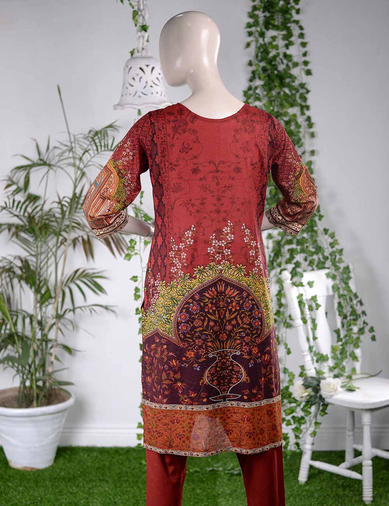 (AR-2A) Petrichor | Un-stitched Embroidered Lawn