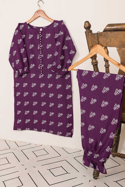 STP-036A-Purple - 2PC COTTON STITCHED