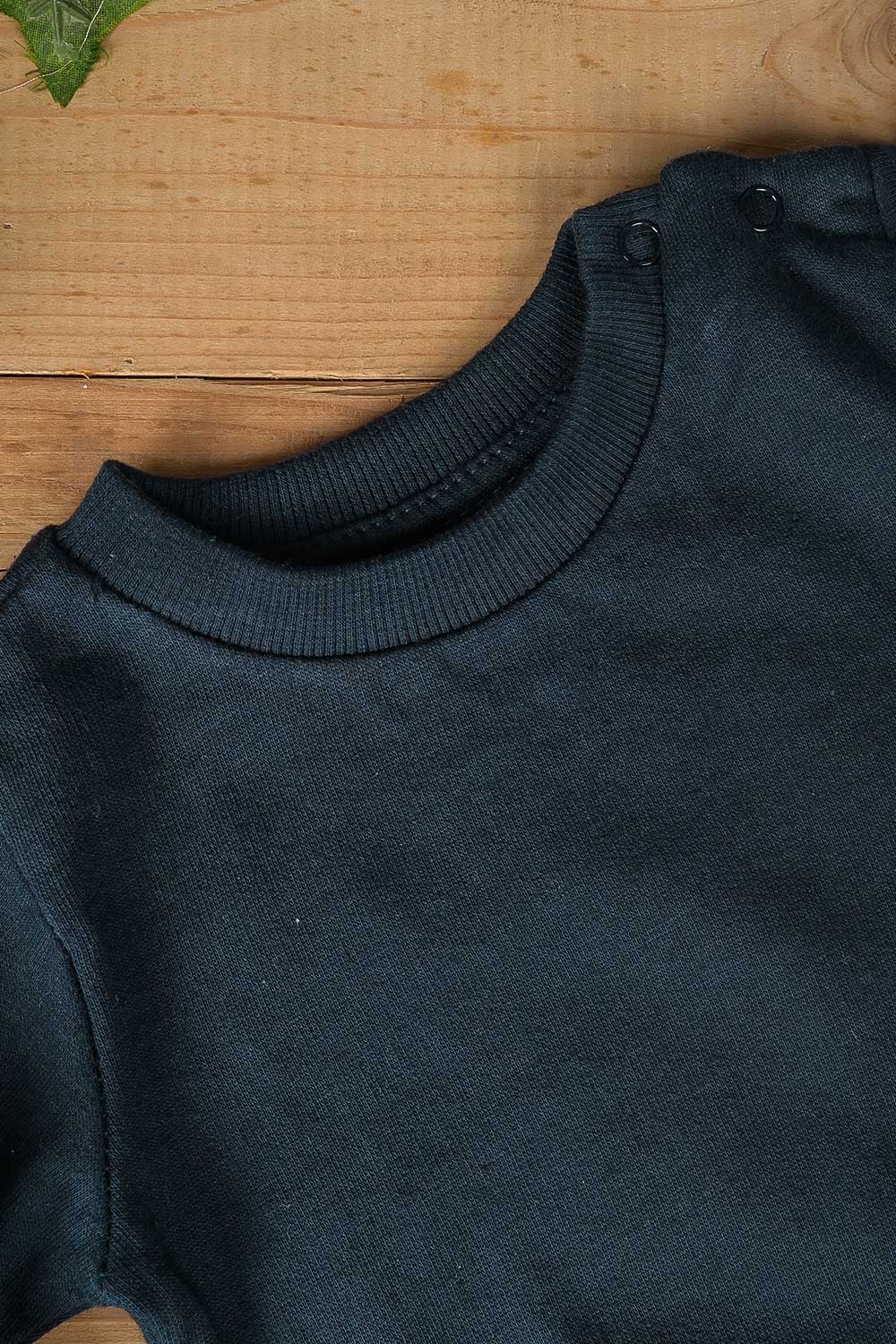 TB-02B-Blue - Cotton Fleece Sweatshirt