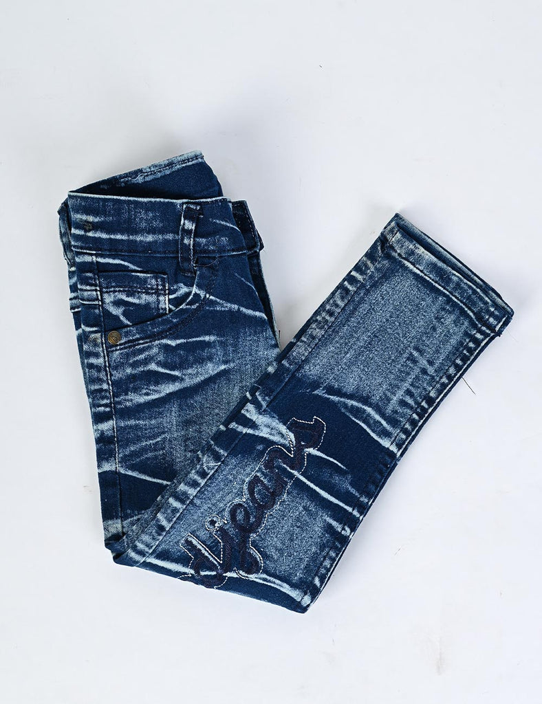 KDJ-02-Blue - Denim Jeans For Kids