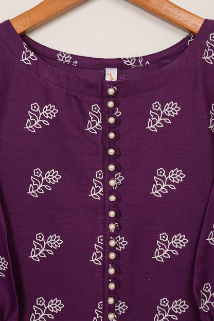 STP-036A-Purple - 2PC COTTON STITCHED