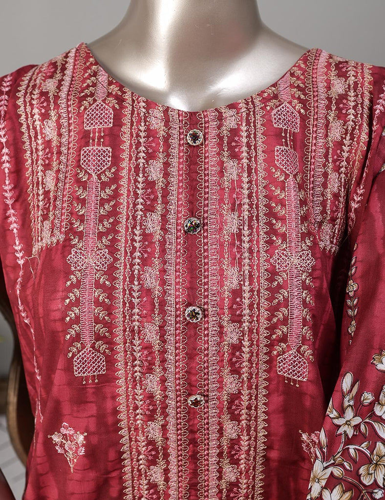 TMY-5B | Un-Stitched Embroidered Lawn Dress