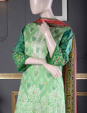 Un-stitched Embroidered Lawn (AQ-4A) Pastel Beauty