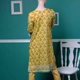 Un-stitched Embroidered Lawn (AY-4A) Marigold