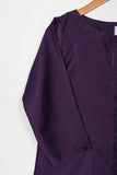 TS-223A-Purple -  Silk Stitched Kurti