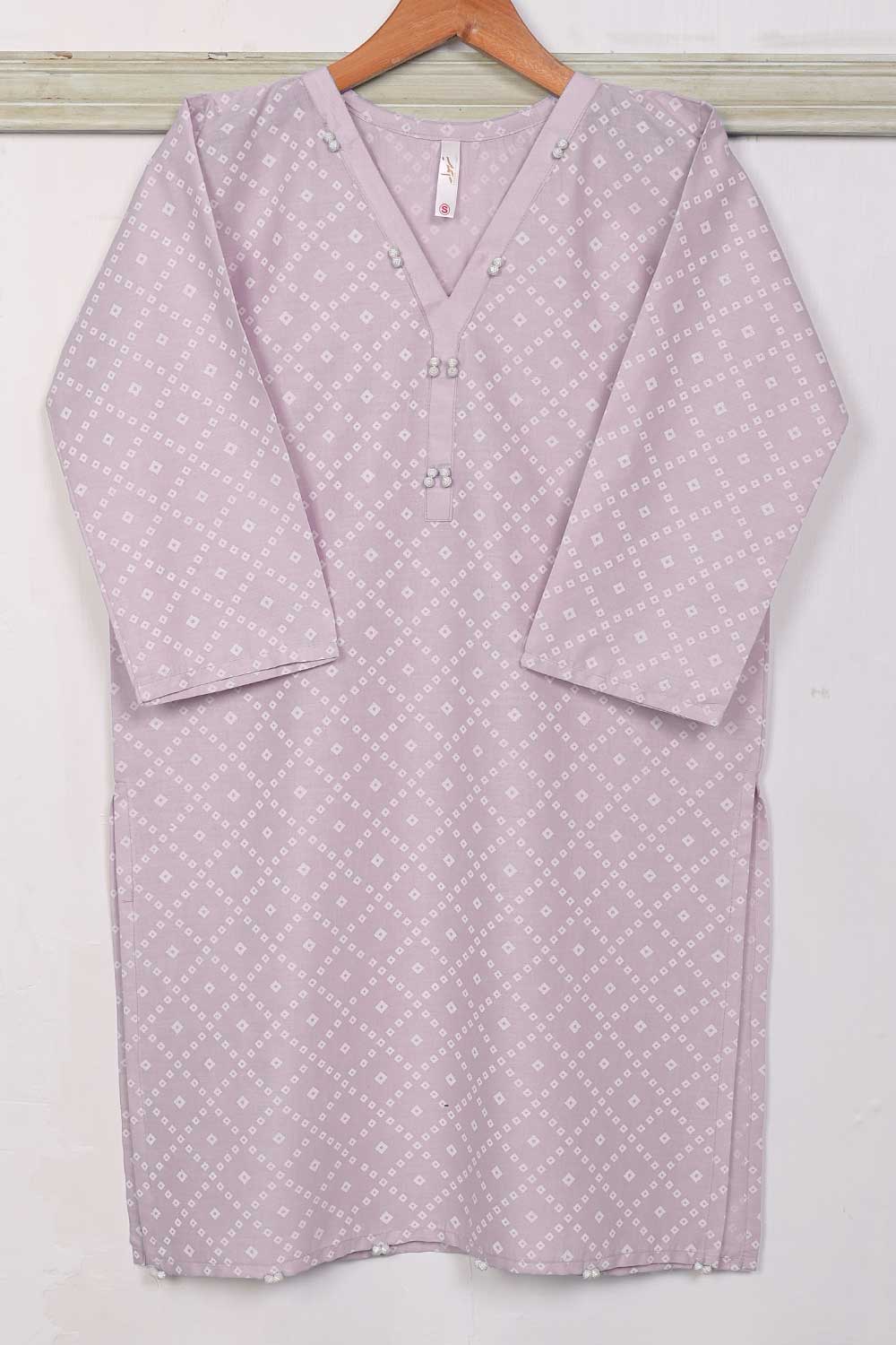 STP-027A-LightPurple - 2Pc Cotton Stitched