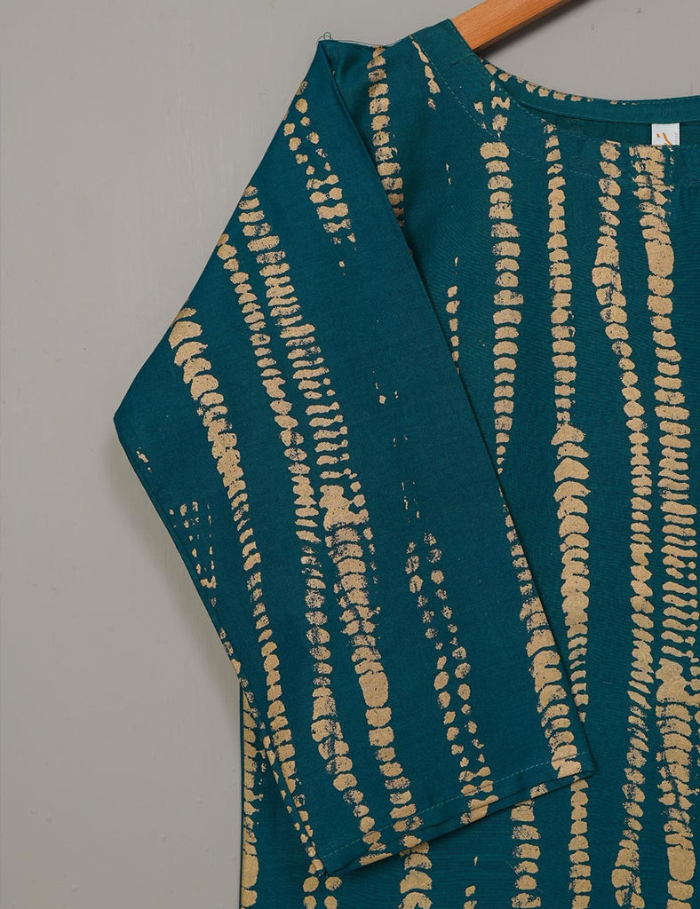 STP-019A-Turquoise - 2Pc Cotton Stitched