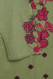 TS-213A-Pista - Cotton Embroidered Stitched Kurti