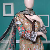 Un-stitched Embroidered Lawn (AY-5A) Magnetism