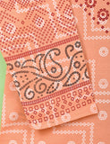 Cotton Printed Stitched Kurti - Electric Fuse (TS-080A-Peach)