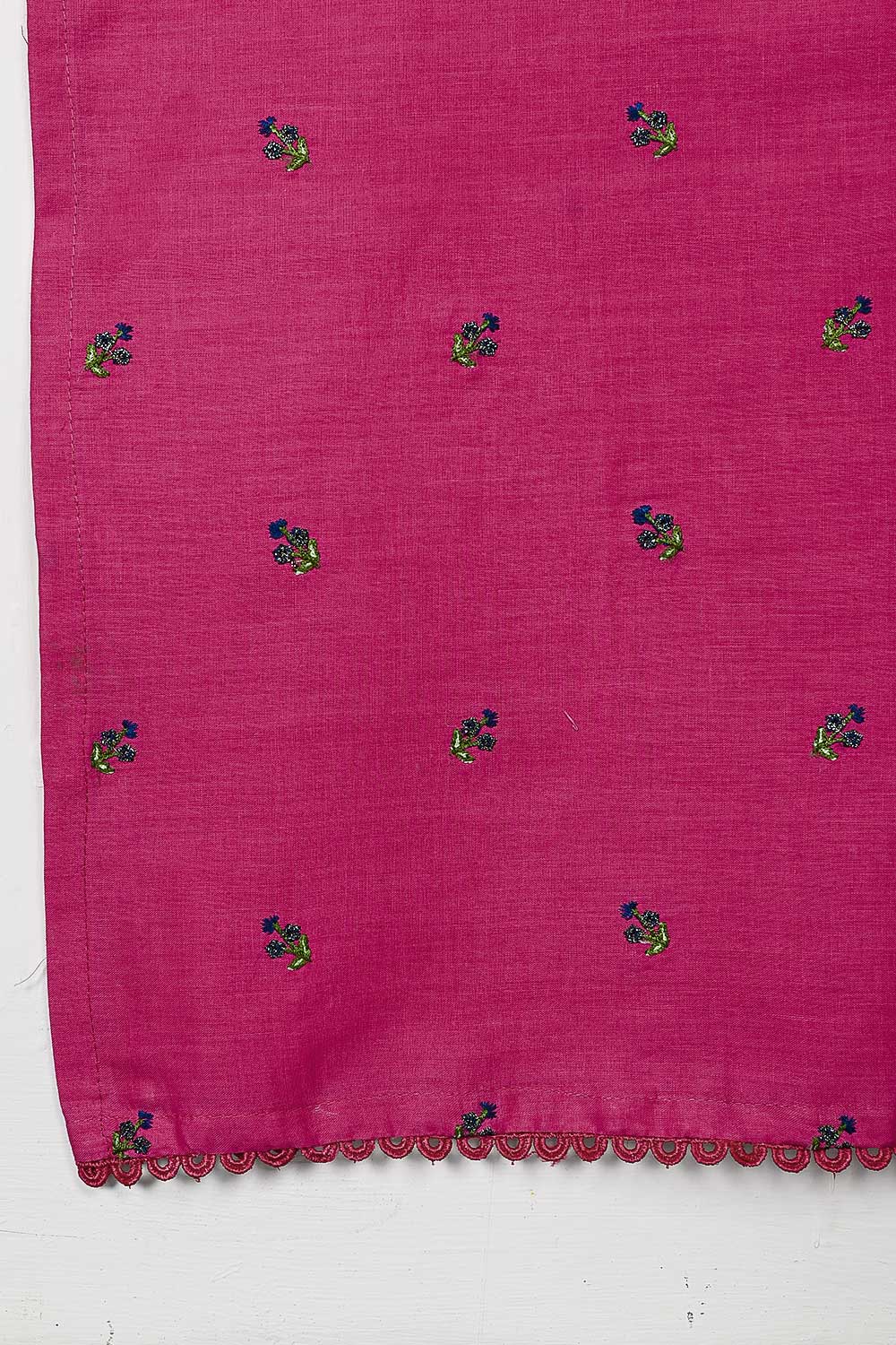 STP-110A-Fuchsia - 2PC COTTON STITCHED