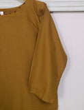 STP-022A-Brown - 2Pc Cotton Stitched