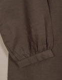 TS-122-Brownish Grey - Cotton Stitched Kurti