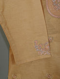 Cotton Embroidered Stitched Kurti - Wispy Flair (TS-044A-Skin)