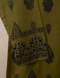 TS-077B-Mehndi - Cotton Printed Stitched Kurti