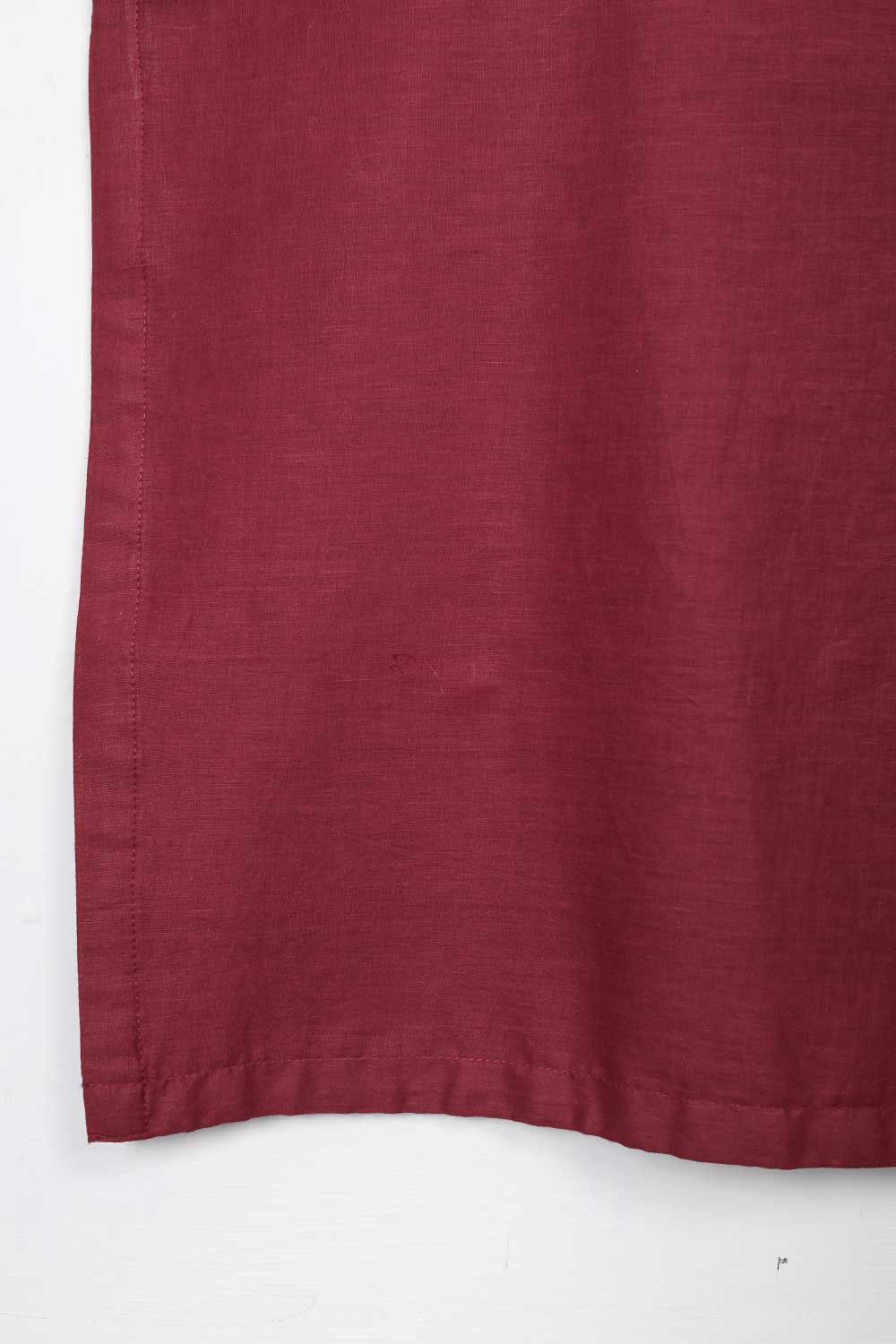 STP-095A-Maroon - 2PC COTTON STITCHED