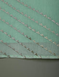 Paper Cotton Embroidered Stitched Kurti - Gracious (TS-101-Aqua Green)