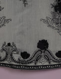TS-115A-Grey - Paper Cotton Embroidered Stitched Kurti