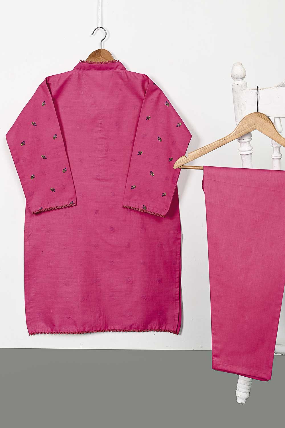 STP-110A-Fuchsia - 2PC COTTON STITCHED