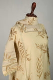 RTW-89-Skin -  3Pc Stitched Paper Cotton Printed Dress