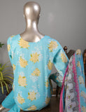 TMY-6B | Un-Stitched Embroidered Lawn Dress