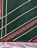 Cotton Embroidered Stitched Kurti - Abstruse Art (TS-043B-Green)