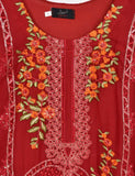Exclusive Chiffon Embroidered Kurti - Aplomb (TIE-07A)