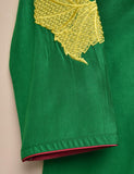 Tehwaar Winter Linen Embroidered Stitched Kurti - Artistic Strokes (TW-03A-Green)