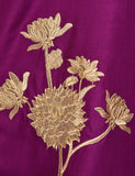 Tehwaar Winter Linen Embroidered Stitched Kurti - Artistic Strokes (TW-03B-Purple)