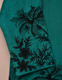 Tehwaar Winter Linen Embroidered Stitched Kurti - Aurora (TW-08A-Turquoise)