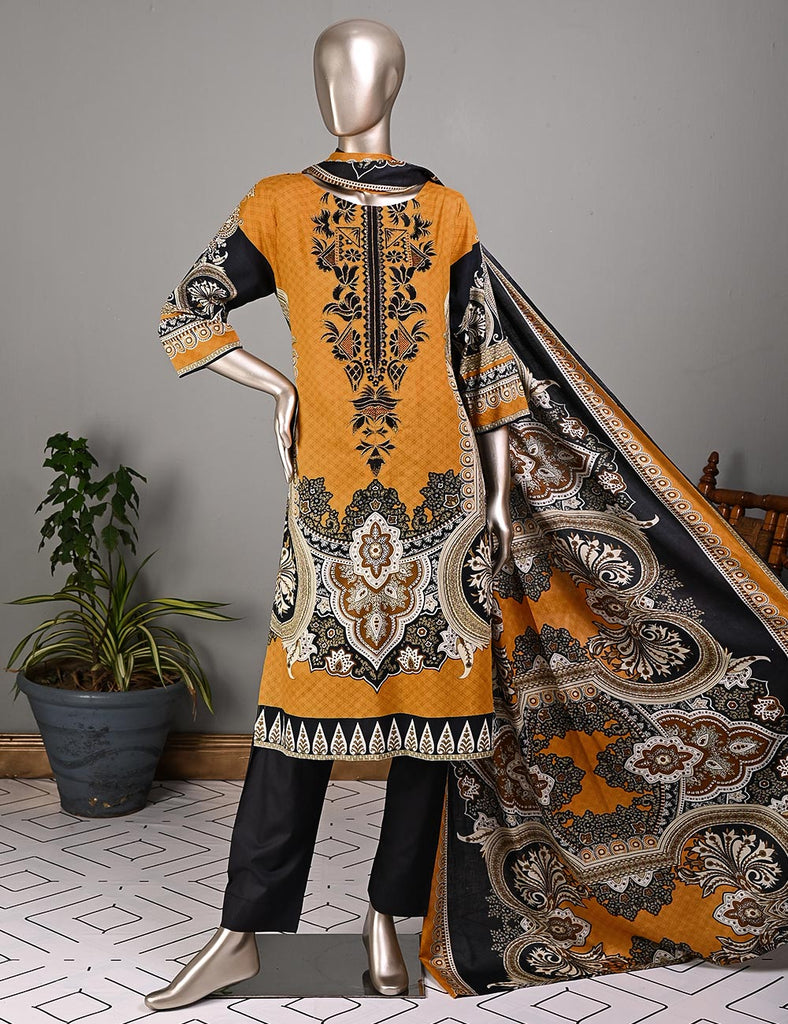 BLC-03 - Picturesque | Un-Stitched Embroidered Lawn Dress